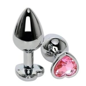 Plug acero corazon color