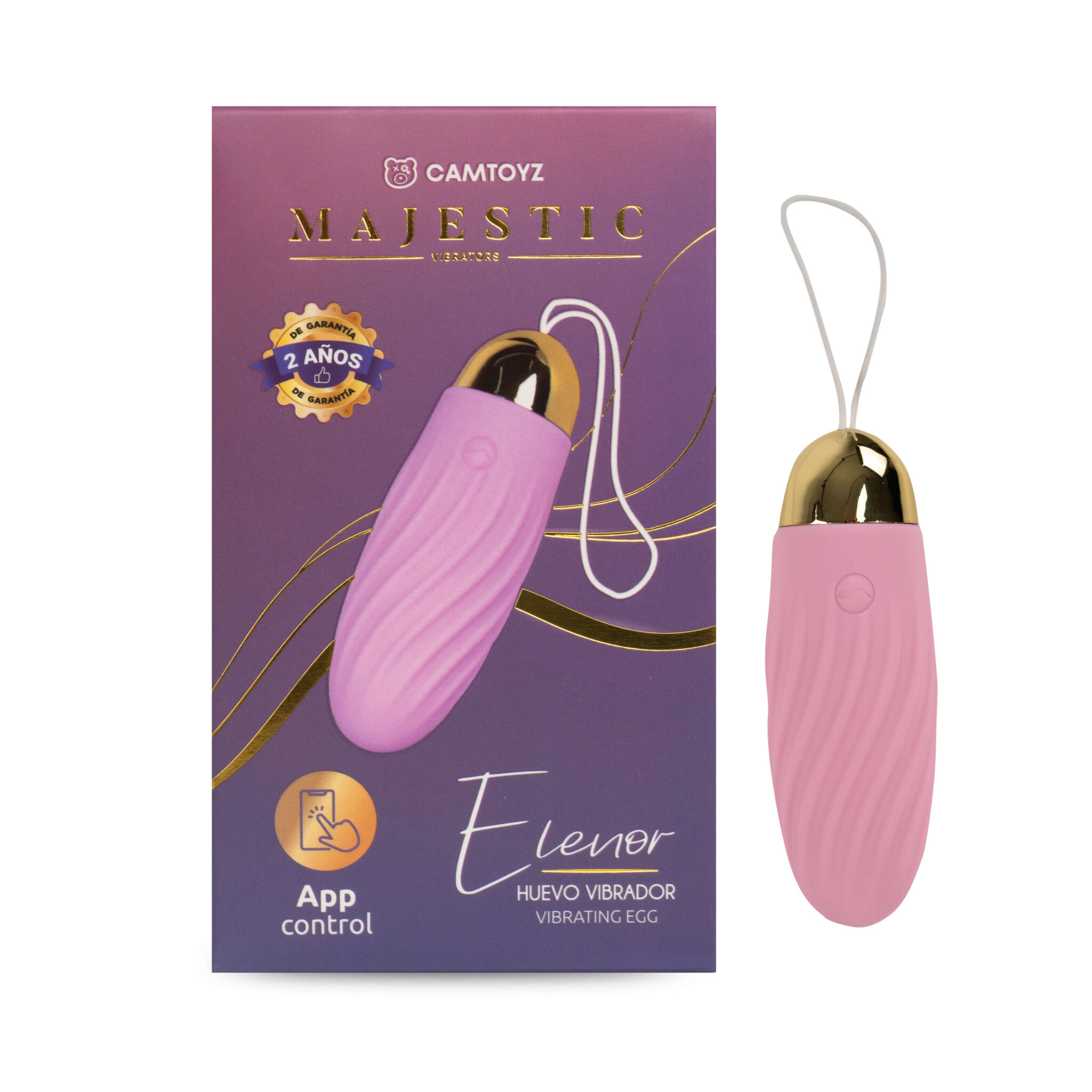 huevo vibrador por app