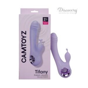 vibrador doble estimulacion tifany recargable camtoyz