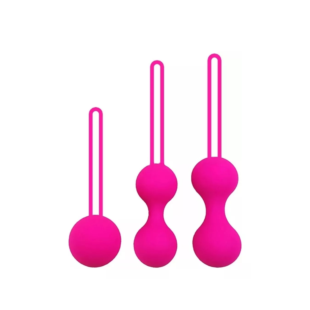 Bolas de kegel Fucsias x 3