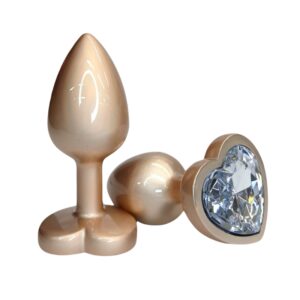 Plug anal Dorado Corazón Jess Talla S
