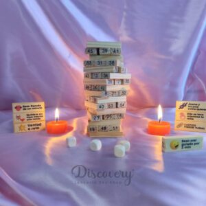 Jenga Para Parejas 54 Retos + Obsequio