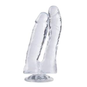 dildo doble silicona jelly