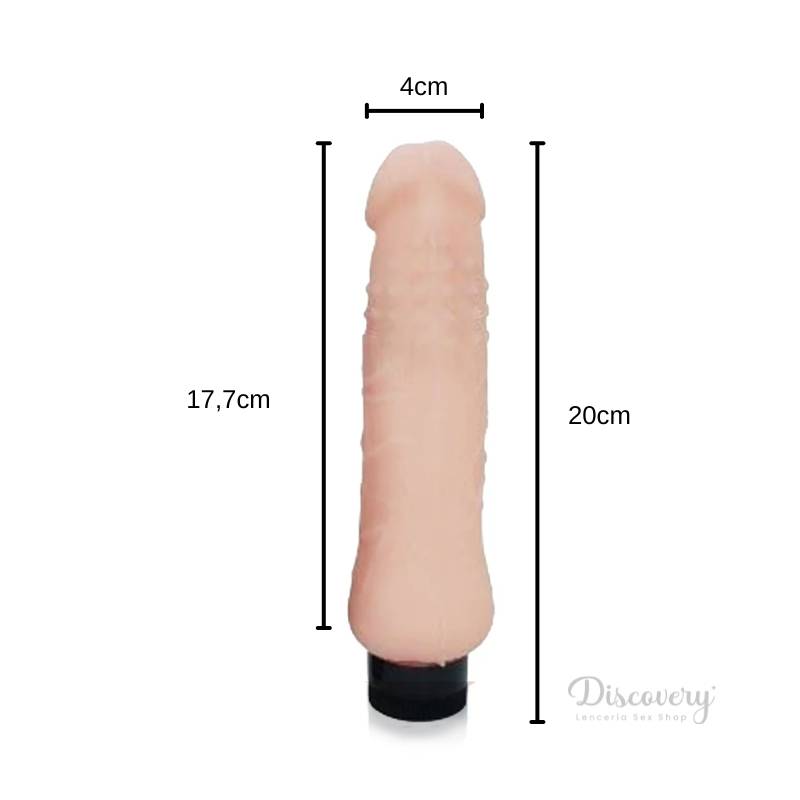 vibrador realista lennon 20cm