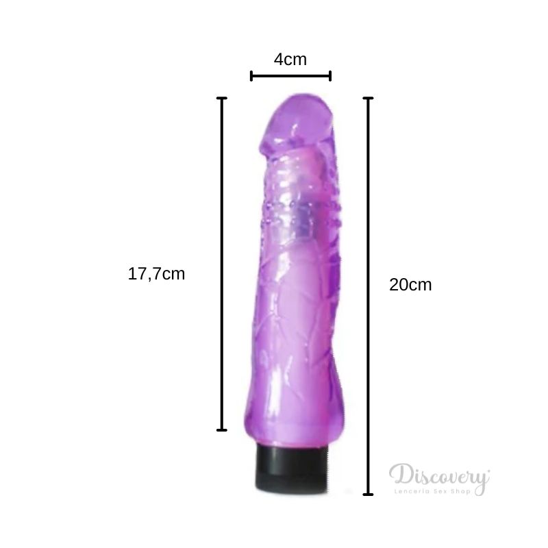 vibrador steve 20cm medidas