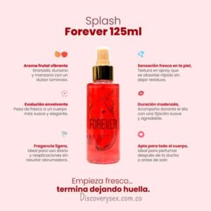 perfume splash forever 125ml