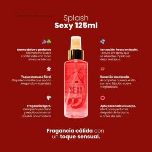 splash sen intimo sexy 125ml