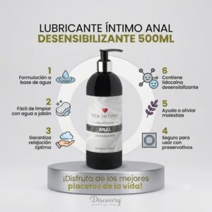 Lubricante anal desensibilizante 500ml