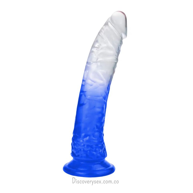 Dildo de Colores con Ventosa 20,5cm