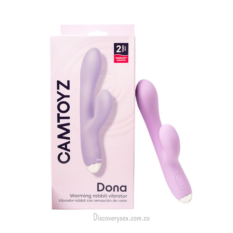 Vibrador Doble Estimulación Dona CamToyz