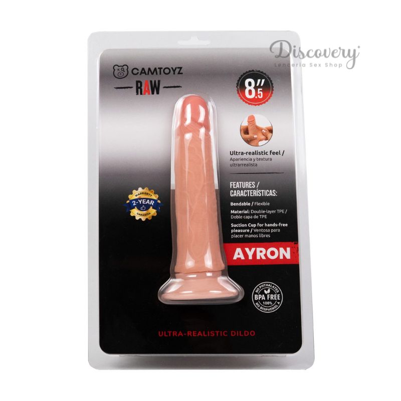 dildo ultra realista ayron
