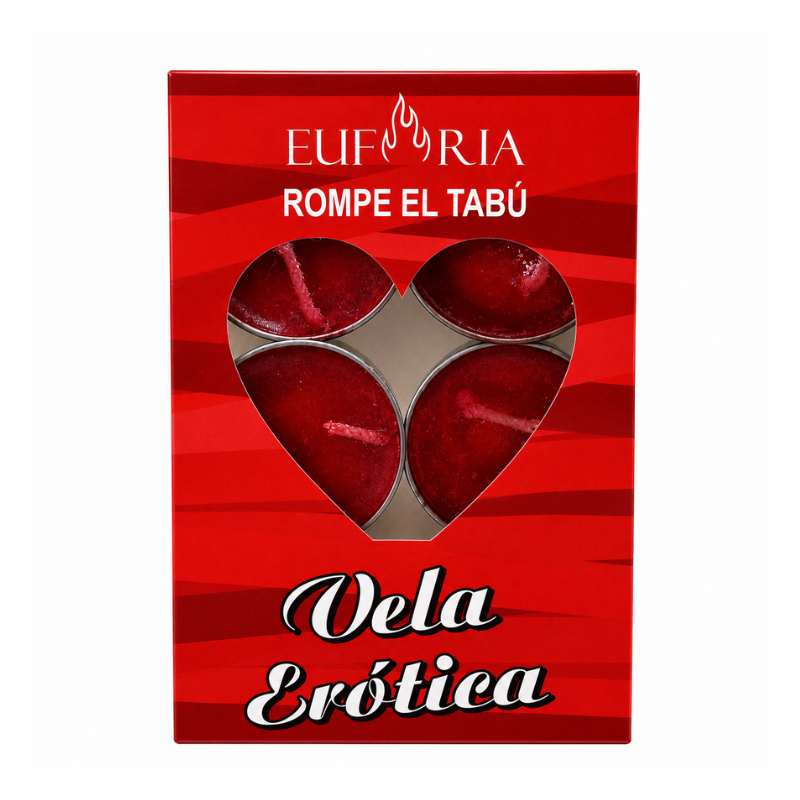 6 Velas Decorativas Para Noche Romantica