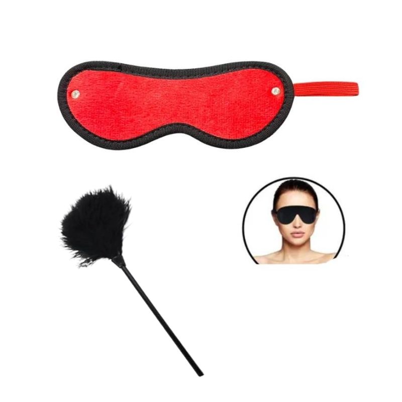 Kit Sensorial  Plumero y Tapa Ojos