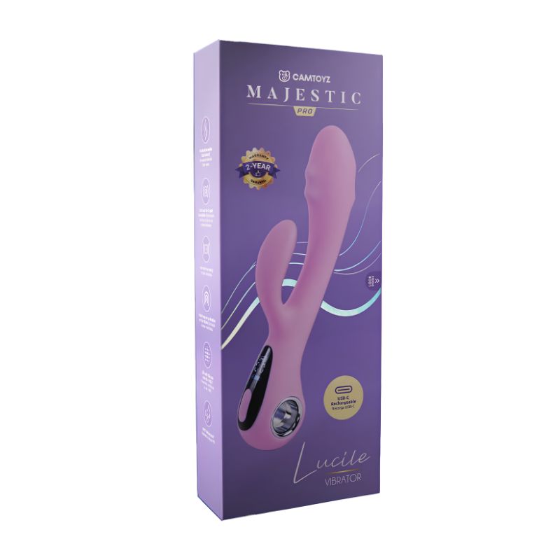 Vibrador Lucile con Carga USB-C Camtoyz 1