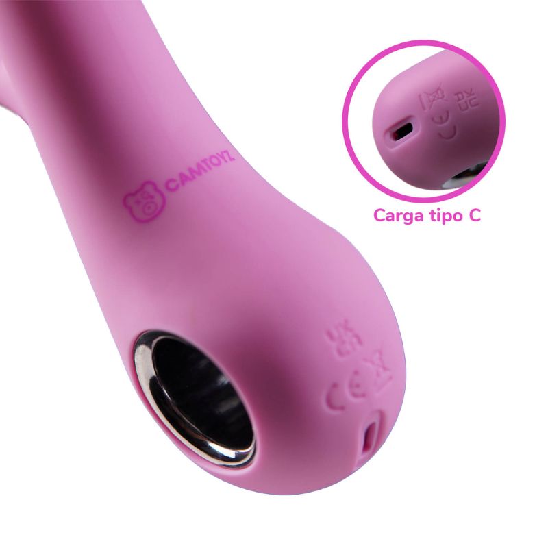 Vibrador Lucile con Carga USB-C Camtoyz 1